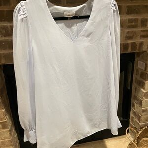 Calvin Klein Women's Light Blue Blouse